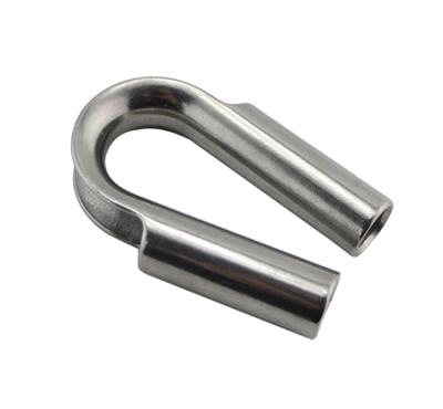 China Wire Rope Fittings Stainless Wire Rope Tube Thimble for sale