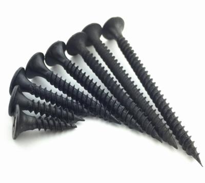 China C1022 C1018 M3.5 Black Phosphate Phillips Flat Drywall Screw for sale