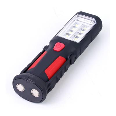 China Magnetic and bottom 8 SMD LED Magnetic Led Work Inspection Light With Magnet And Hook for sale