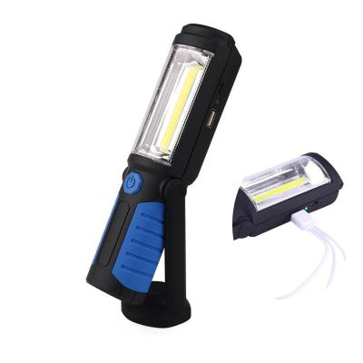 China Magnetic and bottom COB Inspection Lamp Portable Led Rechargeable Light With Magnetic Hook for sale