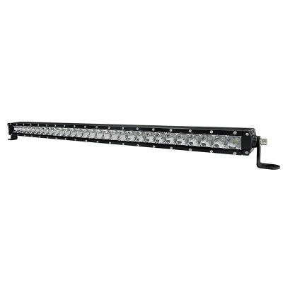 China Pickup Waterproof 150w Driving Work Light Lens Spot Beam Single Row Led Light Bar For Off-road Atv Utv Uaz Car for sale