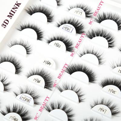 China 25-30 Times Factory Wholesale Various Lashes Box Premium 8-15mm 3D Mink Lashes Choice Vendor for sale