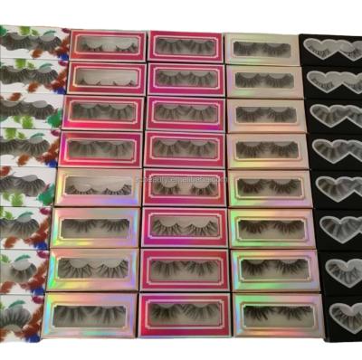 China 25-30 Times Recycle Siberia 3D 15-18mm 5D 25mm Strip Lashes Mink Eyelash Wholesale Full Strip Mink Lashes With Case for sale