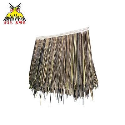 China Good quality low price fireproof synthet thatch roof tile for sale