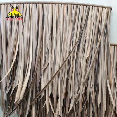 China Tropical Factory Direct Synthetic Thatch Roof Tile For Tiki Huts And Umbrella for sale