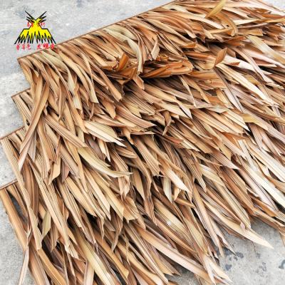 China Patent Technology Synthetic Roof Thatch 100 X 50CM Thatch Roof for sale