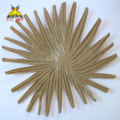 China Anti-UV Synthetic Palm Thatch Roof For Gazebo Thatch Roof for sale