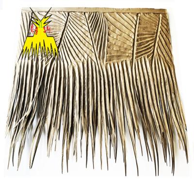 China Traditional High Quality Synthetic Palm Thatch Roof for sale