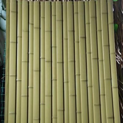 China Easily Assembled Fire Retardant Plastic Bamboo Fence for sale