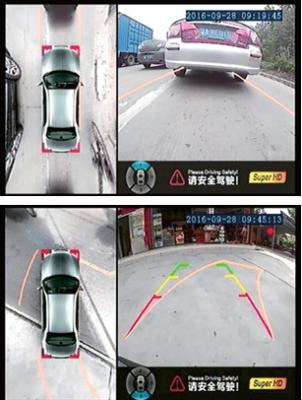 Chine Système panoramique de stationnement d'inverse de voiture de la surveillance 360 pour Audi A6L, autour de système de contrôle de vue à vendre