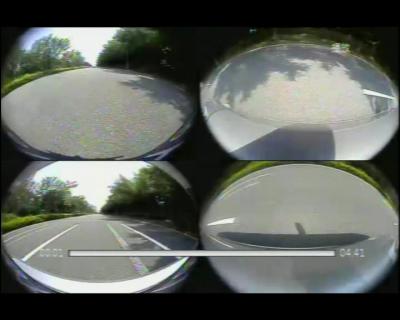 Chine 4 système d'appareil-photo de Rearview de voiture des canaux DVR, 360 système de stationnement de vue d'oiseau du degré HD à vendre