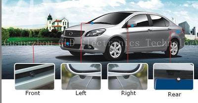 China HD AVM 360 Degree Car Reverse Camera Kit With Recorder Function, Universal and Specific Models for sale