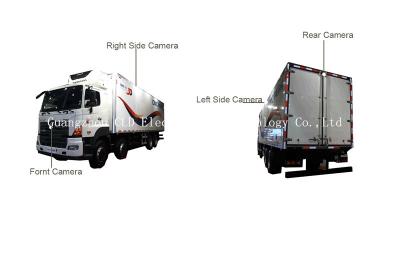 China Around View Monitor Parking Guidance Lorry Cameras Systems , Bird View System for Buses and Trucks for sale