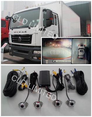 Chine ° 360 autour du moniteur système AVM de caméras de camion de vue avec 4 le canal DVR, sécurité conduisant l'assistant pour des camions et des autobus à vendre