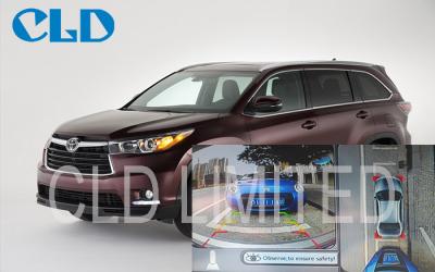 China DVR-Reserve de Camerasystemen van de Functiehd Videoauto Waterdicht voor Toyota-Hooglander, het Systeem van het Vogelweergeven Te koop