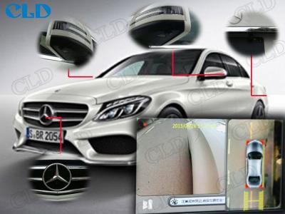 China Wide Angle Dvr Car Parking Cameras System High Resolution Ccd Waterproof for Benz C for sale