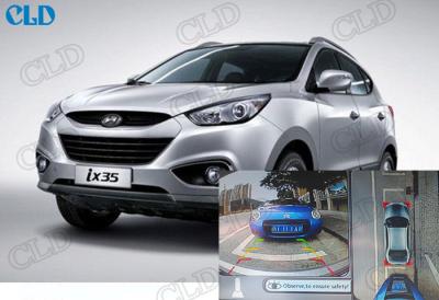 China Parte traseira panorâmico View Monitor do carro de Dvr de 4 canais para Hyundai IX35. Sistema do estacionamento da opinião do pássaro à venda