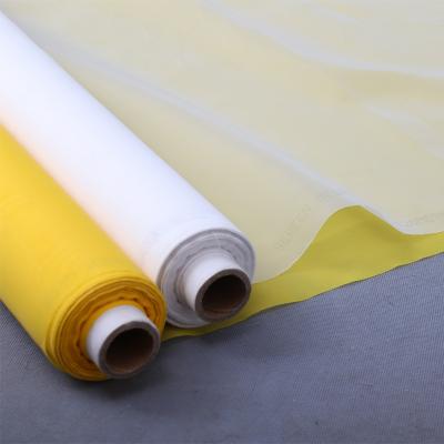 China Low Elongation 48T - 70 Micron (120 Mesh) Polyester Screen Printing High Tensile Mesh for sale