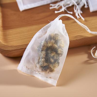 China Organic Nut Milk Formula Grade Cotton Nut Milk Bag With Drawstring for sale