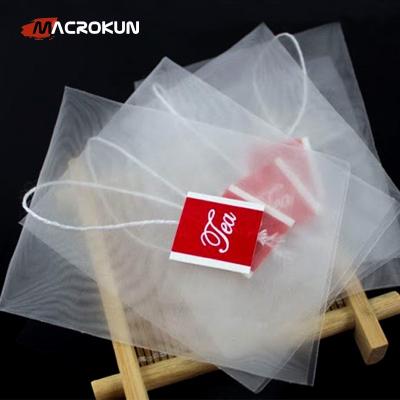 China Liquid filtration custom printed empty tea bags nylon empty tea filter bag for sale for sale