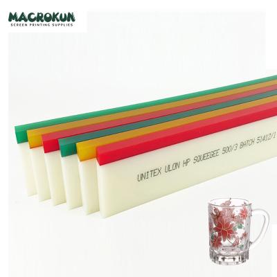 China Wholesale Silk Screen Printing Silk Screen Printing Squeegee High Wear Resistant Rubber for sale