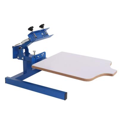 China MK101-M 1 Color 1 Station Silk Screen Printer Screen Printing Machine for sale