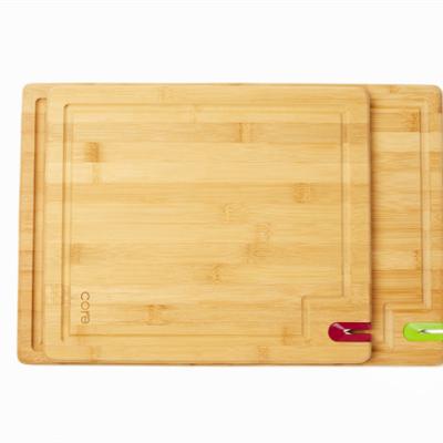 China Disposable Kitchen Bamboo Cutting Board with Knife Sharpener for sale