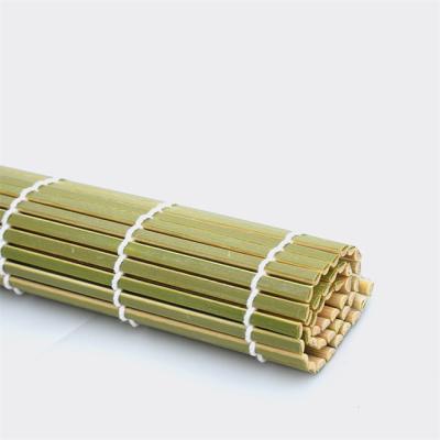 China Making Sushi Roll Skin Sushi Maker Kitchen Instrument Sushi Roll Sushi Tool Green Bamboo Curtain for sale