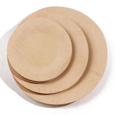 China Minimalist Bamboo Fiber Tableware Biodegradable Bamboo Dishes for sale