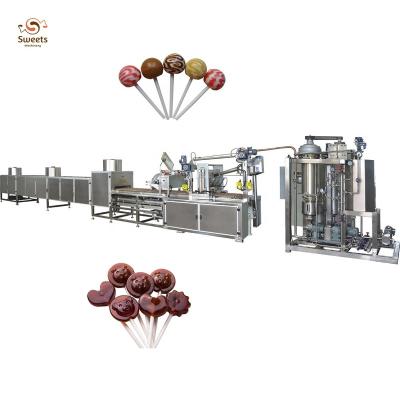 Cina food & Beverage Factory Ball Shape Lollipop Depositing Line in vendita