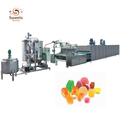 중국 food & Beverage Factory Soft Gummy Candy Depositing Production Line Jelly Candy Machine 판매용