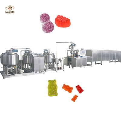 中国 Candy Vita Gummies Jelly Candy Molding Gummy Machine 販売のため