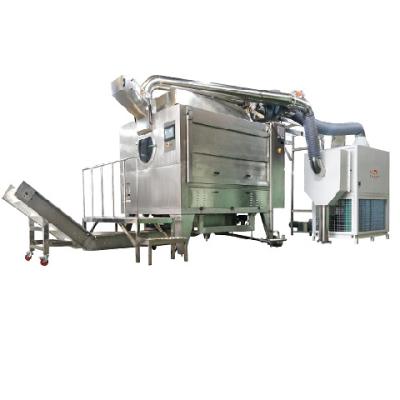 Китай Roller Type Chocolate Peanut Coater Drum Coater Dairy Products Plant Machine продается