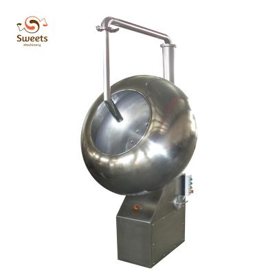 China Dairy factory sugar coating pan/chocolate enrobing machine/caramelized nuts machine for sale