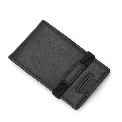 China RFID Blocking Protect Compective Price Wholesale Custom RFID Credit Card Clips Leather Card Holder Wallet for sale