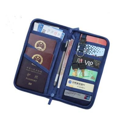 China Newest Low Price Travel Fashion Travel Wallet Luxury Organizer Original Nylon Passport Wallet for sale