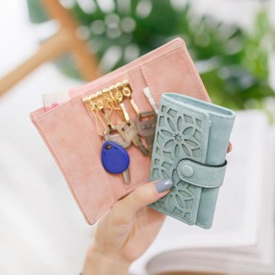 China Fashion Anti-theft Classic Reasonable Design Minimitable Key Holder Key Holder Keychains With Wallet for sale