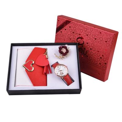 China RFID New Arrival Watch Wallet Gift Set Wallets Woman Ladies Wallet Gift Set for sale