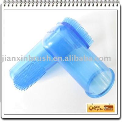 China Sustainable Finger Toothbrush for Dogs for sale