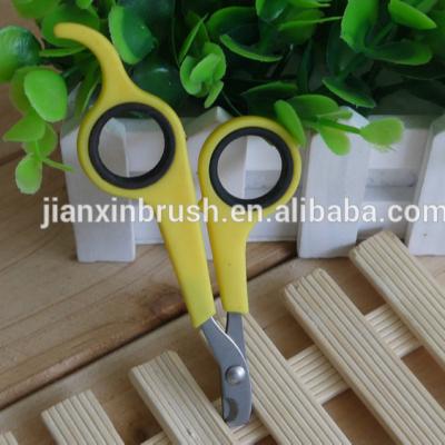 China Viable Stainless Steel Dog Nail Scissors Grooming Trimmer For Dog Cat Clipper for sale