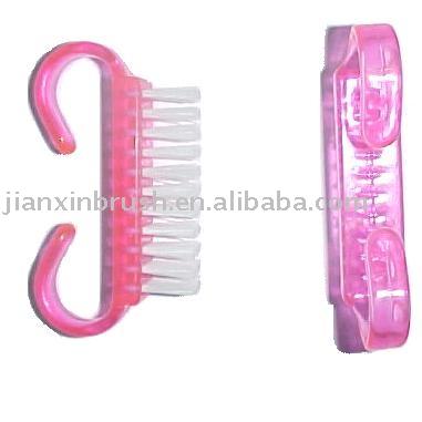 China NAIL PET Nail Tools Plastic Small Nail Cleaning Brush for sale