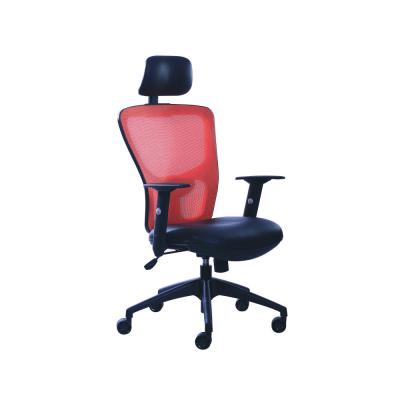 China (Height) OEM Adjustable High Back Wire Mesh Office Chair With Headrest OS-4706V for sale