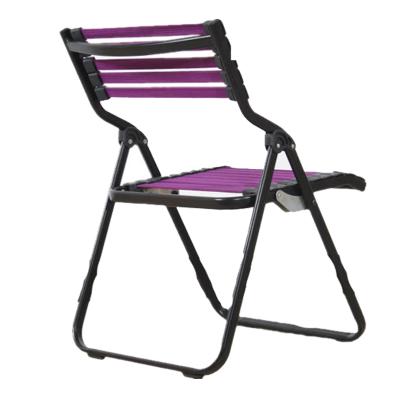 China (Size) OS-6002 Metal Office Adjustable Elastic Folding Chair for sale