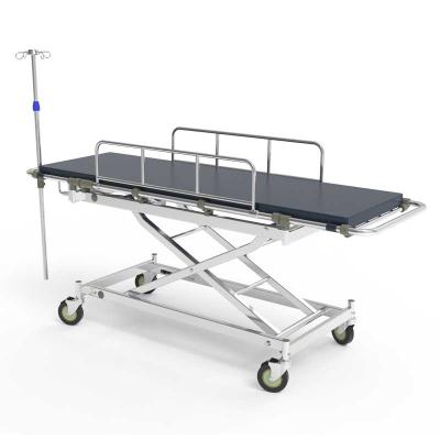 China Wholesale OEM Hemet Aviation-grade Aviation Aluminum Alloy Frame Delma Transfer Table Stretcher Modern Medical Table for sale