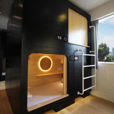 China Eco-friendly China Capsule Hotel Capsule Hotel Bed for sale