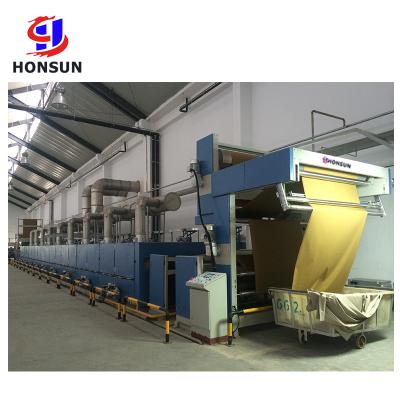 China Automatic knit fabric manufacturing plant textile stenter machine for sale