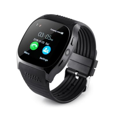 China Touch Screen Smart Watch Support SIM Card Waterproof Touch Screen MTK6261D Remote Camera Control for sale