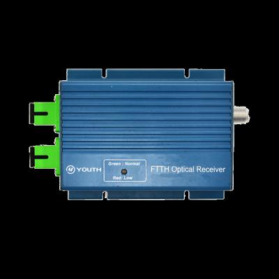 China FTTH HZY-0303AWD mini optical receiver with WDM , active receiver with metal housing for sale