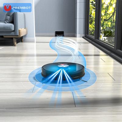 China PREMBOT Hotel Factory Remote Control Smart Vacuum Cleaner Laser Navigation Algorithm Robot Vacuum Cleaner for sale