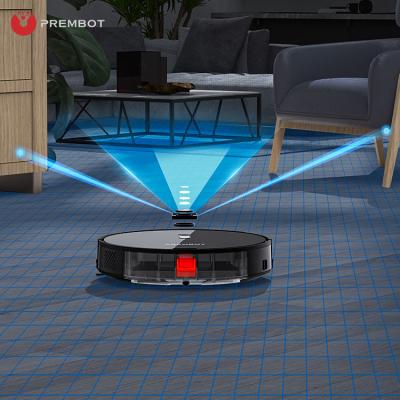 China Hotel PREMBOT OEM Smart Aspiradora Robot Vacuum with Google App Control and Laser Sweeping Robot Vacuum Cleaner for sale